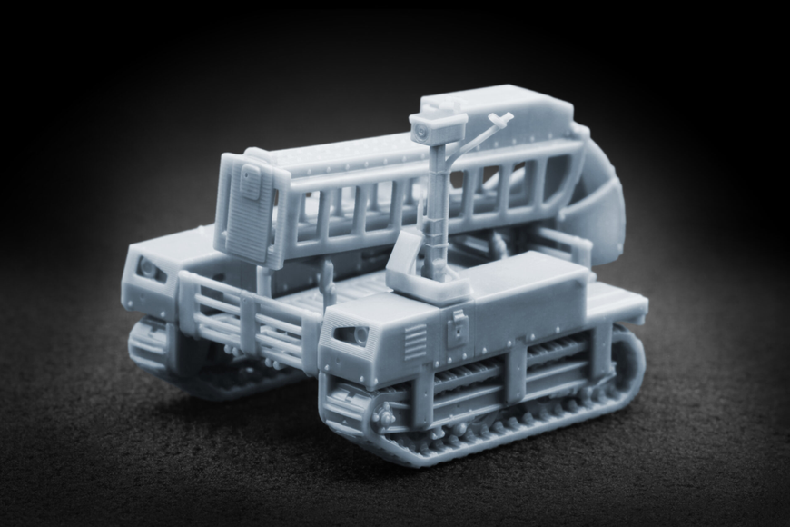 Український наземний дрон 1/72 UGV TerMIT Minelayer Scale X VG-72008 , збірна модель Терміт Скейл Х VG-72008 фото