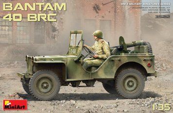 Американский джип 1/35 Бантам (Bantam 40 BRC) MiniArt 35212 , сборная модель внедорожника Бантам Миниарт MA35212 фото