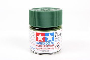 Акрилова фарба ACRYLIC XF-26 DEEP GREEN &mdash; Глибокий зелений Tamiya 81326 TAM81326 фото