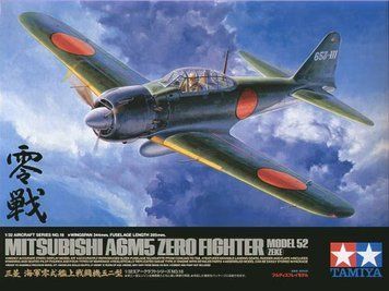 Японський винищувач 1/32 Mitsubishi A6M5 Zero Model 52 Tamiya 60318 , збірна модель літака Зеро Тамія TAM60318 фото