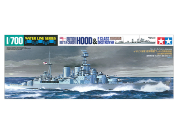 Британский крейсер 1/700 HMS Hood Tamiya 31806 , сборная модель крейсер Худ Тамия TAM31806 фото