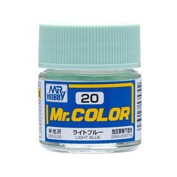 Акрилова фарба Mr.Color Світло-блакитний (Light Blue) Mr.Hobby C020 C020 фото