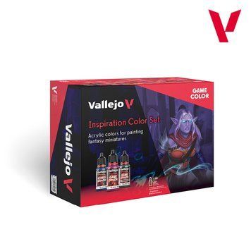 Набір акрилових фарб та пензлей Game Color Натхнення (Game Color Inspiration Set) VAL 72182 VAL 72182 фото