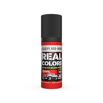 Акрилова фарба Червоний Maranello F1 1970-1980-ті (Maranello F1 Red 1970s-1980s) AK-Interactive RC833 RC833 фото