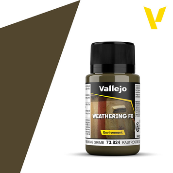 Текстурная паста &laquo;Потёки грязи&raquo; Streaking Grime 40 мл Vallejo Weathering FX 73824 VAL 73824 фото