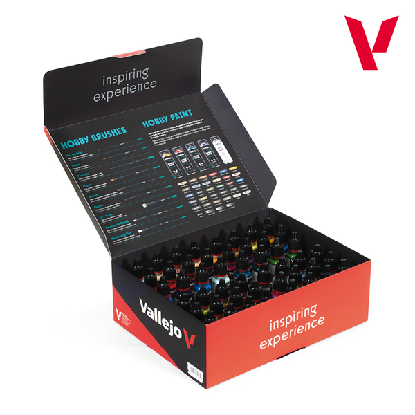 Набір фарб та пензлів &laquo;Натхнення&raquo; Inspiration Color Set 48 шт Vallejo Game Color 72182 VAL 72182 фото
