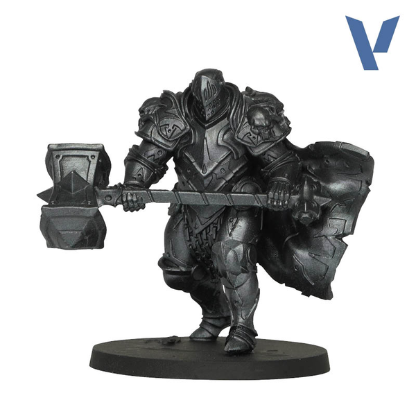Акриловая краска &laquo;Обсидиановый чёрный&raquo; Obsidian Black Base 18 мл Vallejo True Metallic Metal 77140 VAL 77140 фото