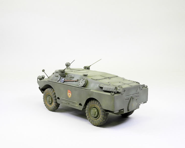 Радянська командно-штабна бронемашина 1/35 БРДМ-2УМ Trumpeter 05514 , збірна модель брдм 2ум Трумпетер TR05514 фото