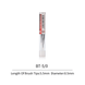 Тонкі пензлі-насадки &Oslash;0.7 х 7 мм (Brush Tips for AT-FB Aluminum Shank) Dspiae FBT-4.0 FBT-4.0 фото 25