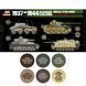 Набор акриловых красок для панцирей 1937-1944 (1937-1944 Panzer) 6 шт AK-Interactive RCS122 RCS122 фото 2