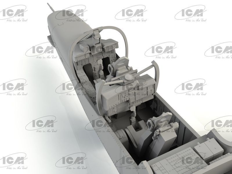 Сборная модель ICM 1/48 OV-10D+ Bronco, Американский ударный самолет 48301 ICM48301 фото