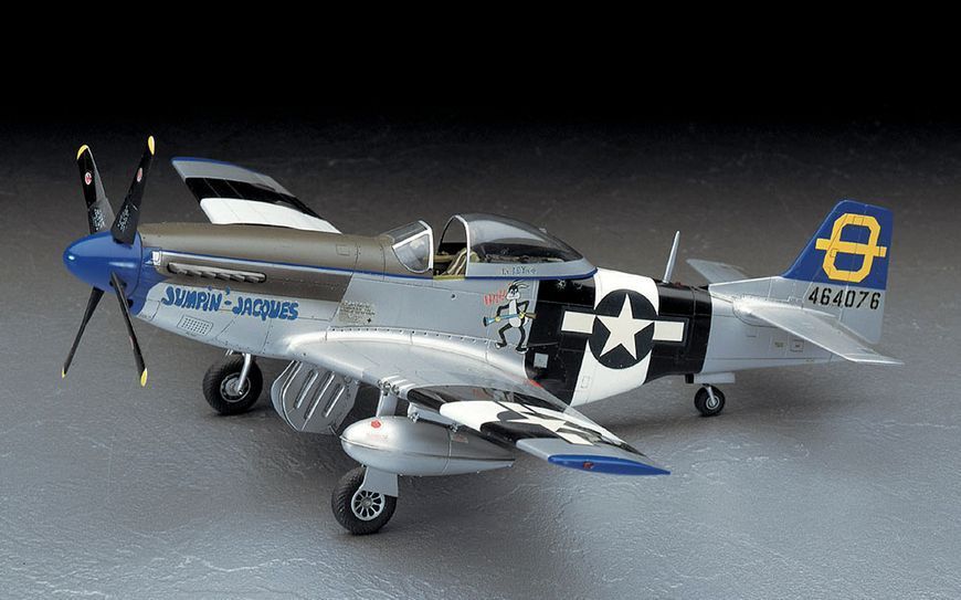 Збірна модель 1/48 американський винищувач P-51D Mustang Hasegawa 09130 HS09130 фото