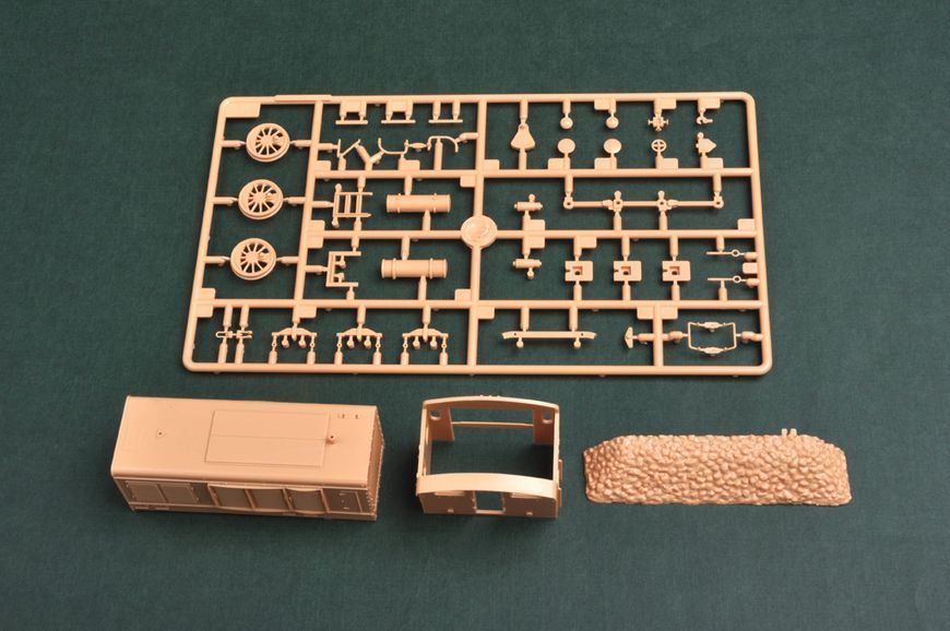 Німецький локомотив 1/72 Wehrmachtslokomotive WR 360 C 12 HobbyBoss 82913 , збірна модель Дг14-1 Хобібос HB82913 фото