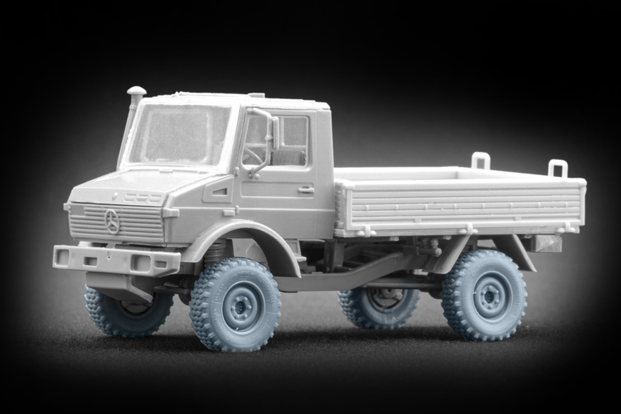 Набір деформованих коліс 1/72 MPT 80 12.5R20 для Unimog U1300L (ACE) Scale X WM-72017W , набір деталювання WM-72017W фото