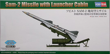 Советский зенитно-ракетный комплекс 1/72 С-75 "Двина" (Sam-2) HobbyBoss 82933 , сборная модель ЗРК Хоббибос HB82933 фото