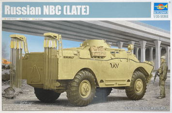 Cоветская разведывательная химическая машина 1/35 БРДМ-2РХБ Late Trumpeter 05516 , сборная модель брдм 2рхб TR05516 фото