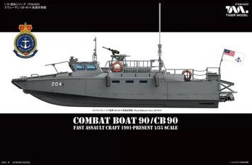 Збірна модель 1/35 Sweden CB-90 FSDT Assault Craft CB 90/Combat Boat 90 1991 - present Tiger Model 6293 TM6293 фото