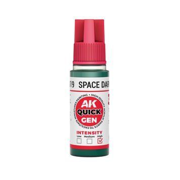 Акрилова фарба SPACE DARK GREEN / Темно-зелений космос QUICK GEN COLOR AK-Interactive AK 17019 AK17019 фото