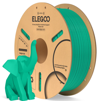 Філамент / Пластик ELEGOO PLA Filament &Oslash;1.75 мм - Зелений морський (Sea Green) 1 кг 50.203.0108 фото