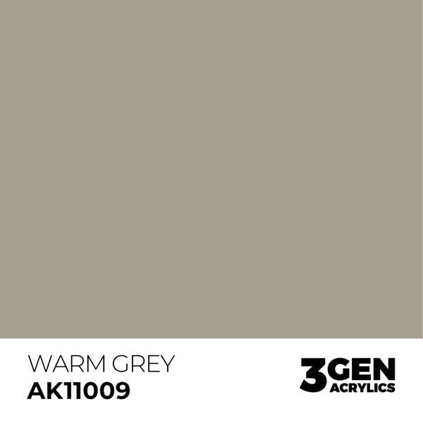 Акриловая краска Теплый серый (Warm Grey) AK-interactive AK11009 AK11009 фото