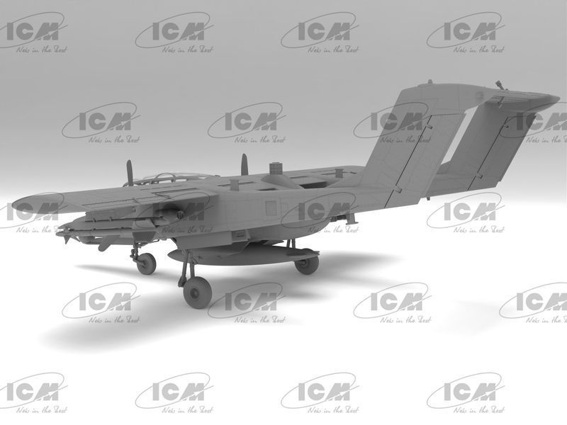 Сборная модель ICM 1/48 "Буря в пустыне". Американские самолеты OV-10A и OV-10D+, 1991 год 48302 ICM48302 фото
