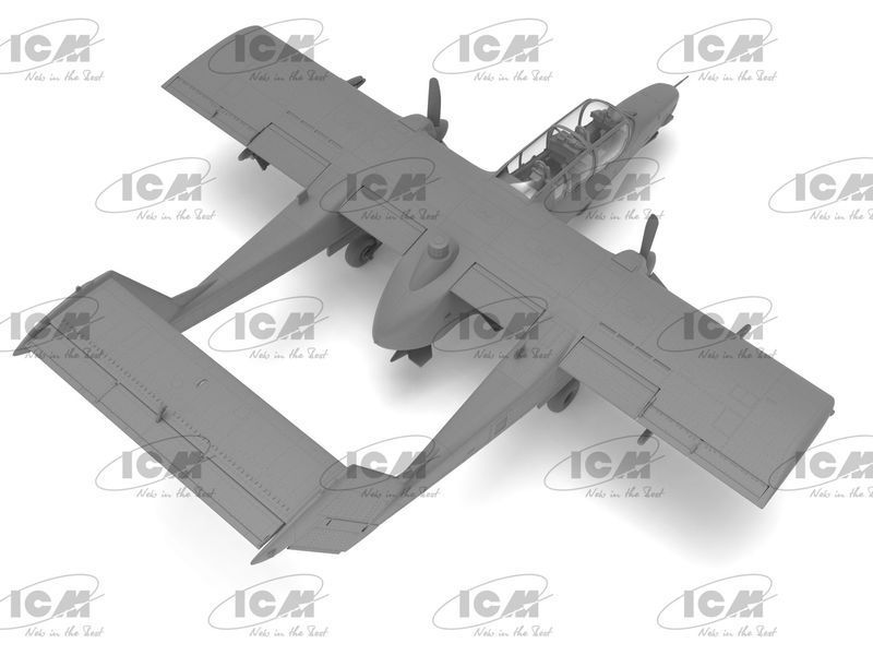Сборная модель ICM 1/48 "Буря в пустыне". Американские самолеты OV-10A и OV-10D+, 1991 год 48302 ICM48302 фото