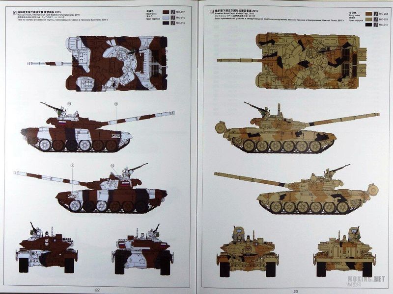 Сборная модель 1/35 танк Т-72БЗ Meng TS-028 TS-028 фото