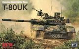 Советский основной боевой танк 1/35 Т-80УК Rye Field Model 5115 , сборная модель обт РФМ RM-5115 фото