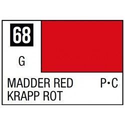 Акрилова фарба Mr.Color Мареново-червоний (Madder Red) Mr.Hobby C068 C068 фото