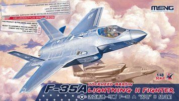 Збірна модель 1/48 американський багатоцільовий винищувач-бомбардувальник Lockheed Martin F-35A Lightning II Meng LS-007 LS-007 фото