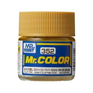 Акрилова фарба Mr.Color Хроматно-жовтий ґрунт FS33481 (Chromate Yellow Primer FS33481) Mr.Hobby C352 C352 фото