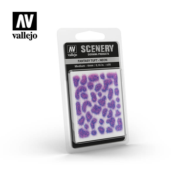 Матеріал для деталювання Фентезійна неонова трава 4 мм (Fantasy Tuft Neon) Vallejo VAL SC430 VAL SC430 фото
