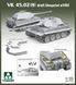 Сборная модель 1/35 немецкий тяжелый танк VK 4502 (P) Takom 2191 TK2191 фото 2