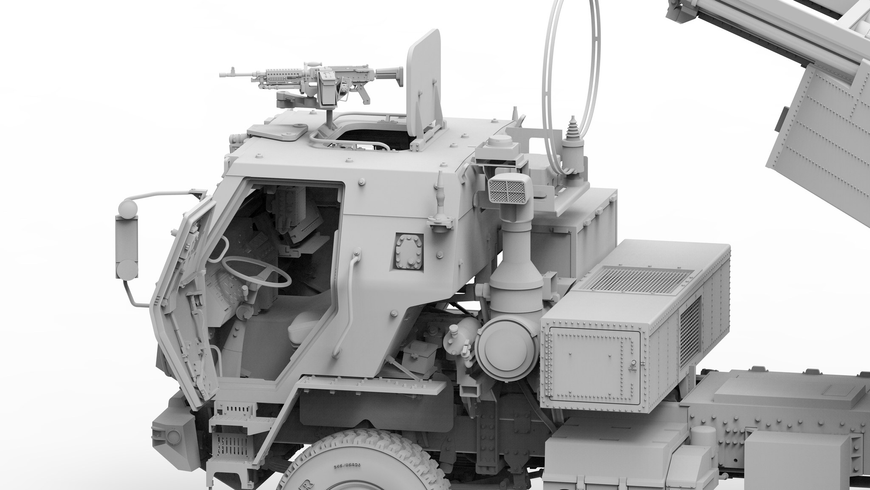 Американская РСЗО 1/35 M142 HIMARS GMRLS Foreart 5001 , сборная модель Хаймарс Форарт FA5001 фото