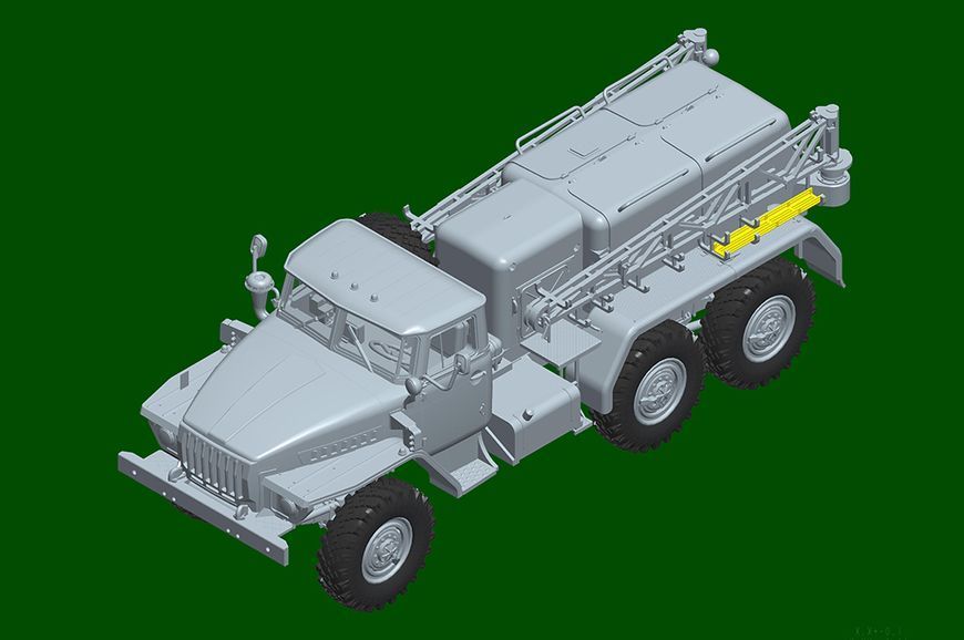 Советский аэродромный грузовик 1/72 АПА-5Д HobbyBoss 82962 , сборная модель пусковой агрегат Урал Хоббибос HB82962 фото
