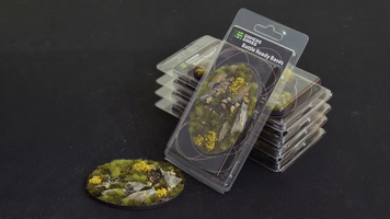Овальна основа - Гірська місцевість (105 мм / 1 шт) GamersGrass Bases By Shape Highland (Oval) GGB-HLO105 GGB-HLO105 фото