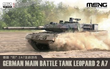 Збірна модель 1/72 Німецький танк Leopard 2А7 Meng 72-002 72-002 фото