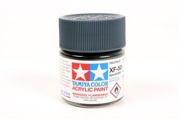 Акрилова фарба ACRYLIC XF-50 FIELD BLUE &mdash; Польовий синій Tamiya 81350 TAM81350 фото