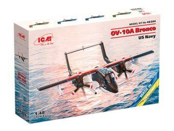 Сборная модель ICM 1/48 Bronco OV-10A ВМС США 48304 ICM48304 фото
