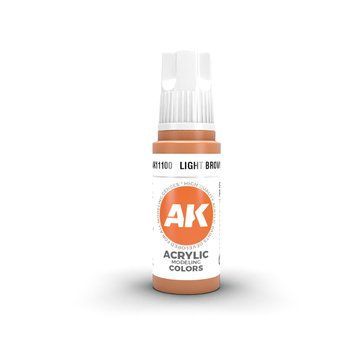Акрилова фарба Світло-коричневий (Light Brown) AK-interactive AK11100 AK11100 фото