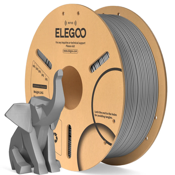 Філамент / Пластик ELEGOO PLA Filament &Oslash;1.75 мм - Сірий (Space Grey) 1 кг 50.203.0109 фото