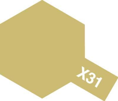 Акрилова фарба ACRYLIC MINI X-31 TITANIUM GOLD &mdash; Титанове золото Tamiya 81531 TAM81531 фото