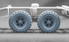 Набор деформированных колес 1/35 для ЧМЗАП-5247Г (Trumpeter) Scale X WM-35029W , набор деталировки Скейл Х WM-35029W фото 8