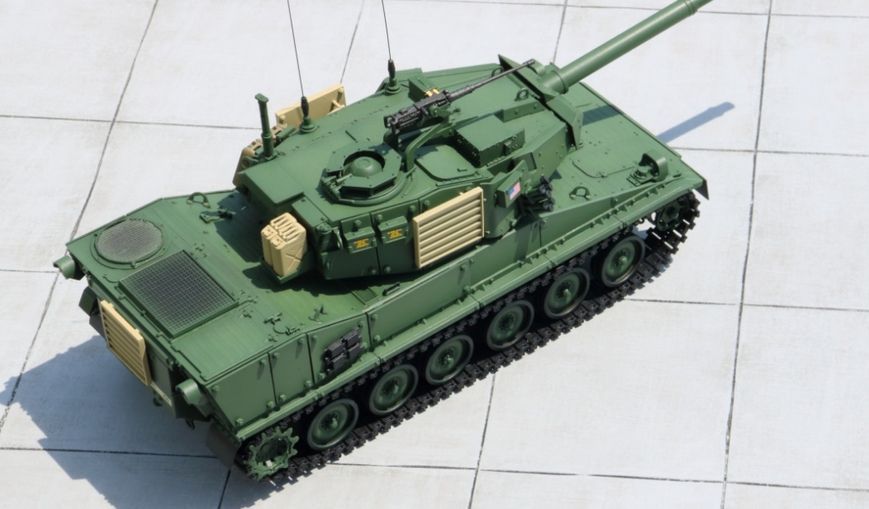 Сборная модель 1/35 американский танк авиадесанта M8 GAS Zimi 35039 PH35039 фото