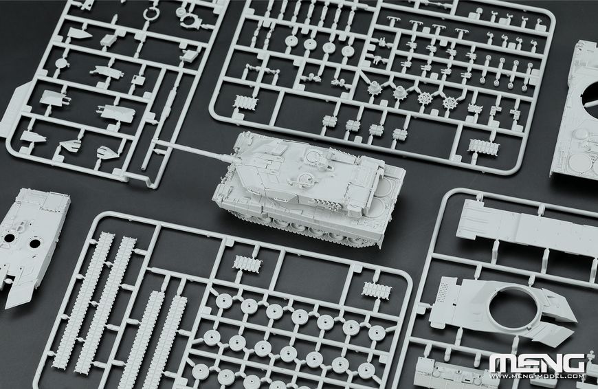 Збірна модель 1/72 Німецький танк Leopard 2А7 Meng 72-002 72-002 фото