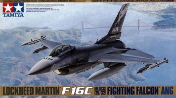 Американський винищувач 1/48 F-16C Block 25/32 Fighting Falcon ANG Tamiya 61101 , збірна модель Ф-16 Тамія TAM61101 фото