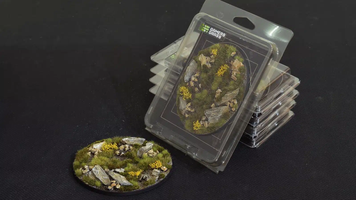 Овальна основа - Гірська місцевість (120 мм / 1 шт) GamersGrass Bases By Shape Highland (Oval) GGB-HLO120 GGB-HLO120 фото