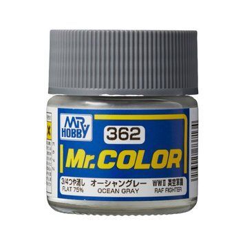 Акрилова фарба Mr.Color Океанський сірий (Ocean Grey) Mr.Hobby C362 C362 фото