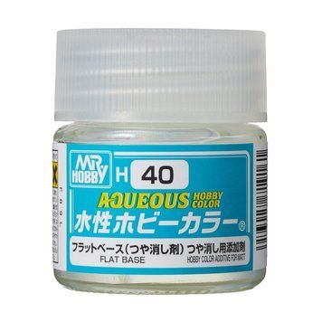 Акрилова основа Aqueous Hobby Colors Матова безкольорова (Flat Base) Mr.Hobby H040 H040 фото