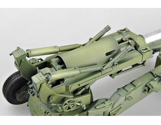Американська гаубиця 1/35 155mm M198 Early Trumpeter 02306 , збірна модель гаубиця М198 Трумпетер TR02306 фото